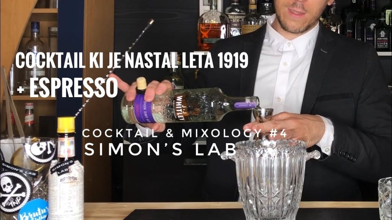 Cocktail Ki Je Nastal Leta 1919 Espresso Simons Lab 4 Izklop